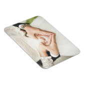 Harten in onze handen bruiloft magneet (Rechterzijde)