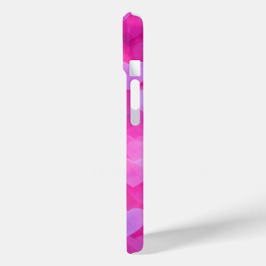 Harten in Roze & Lavendel Case-Mate iPhone Case (Achterkant / Links)
