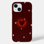 Harten iphone case (Achterkant)