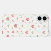harten iPhone hoesje (Achterkant horizontaal)