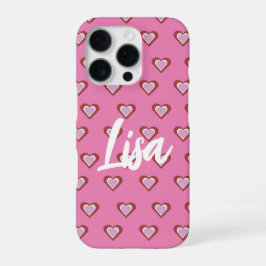 Harten iPhone 16 Pro Hoesje