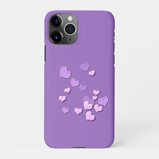 harten iPhone hoesje (Achterkant)