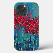 Harten iPhone/iPad-draagtas Case-Mate iPhone Case (Achterkant)