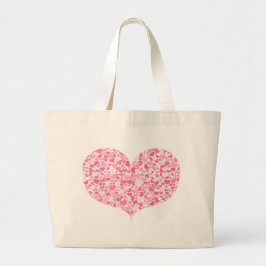 Harten Jumbo-Tas Grote Tote Bag
