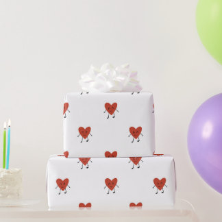 Harten Karakter Cadeaupapier