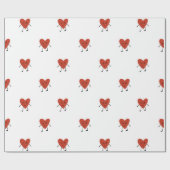 Harten Karakter Cadeaupapier (Vlak)