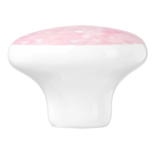Harten keramische knop (Zijkant)