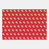 Harten, kousen en kerstmis inpakpapier vel (Voorkant 2)