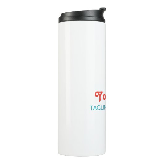 Harten kruis thermosbeker (Gedraaid links)