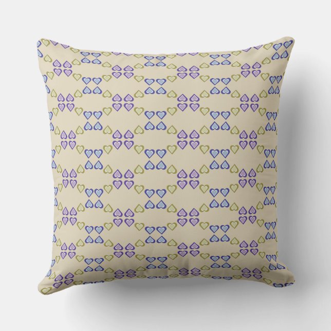 Harten Kussen (Achterkant)
