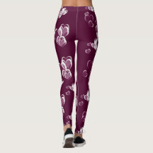 harten Legging moderne trendy patroon elegant