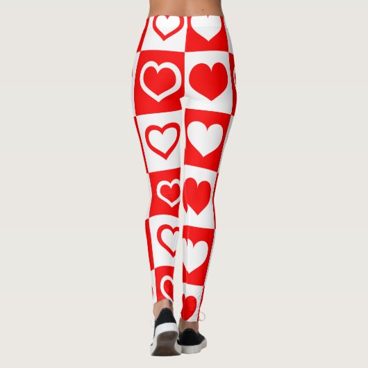 harten leggings (Achterkant)