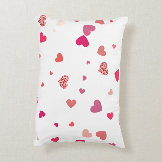 Harten - liefde accent kussen (Achterkant (Verticaal))