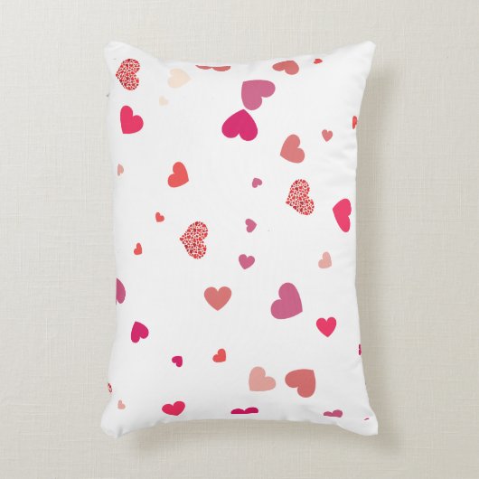 Harten - liefde accent kussen (Voorkant(Verticaal))