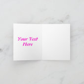 Harten Liefde en Diamanten "Ik hou van je" Kaart (Binnen)