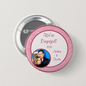 Harten & Liefde Foto Button (Voorkant /achterkant)