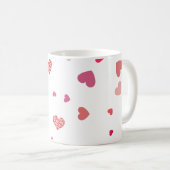 Harten - liefde koffiemok (Voorkant rechts)
