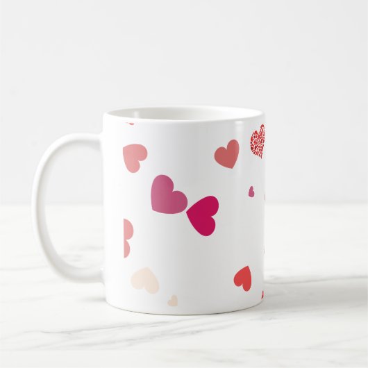 Harten - liefde koffiemok (Links)