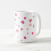 Harten - liefde koffiemok (Voorkant rechts)