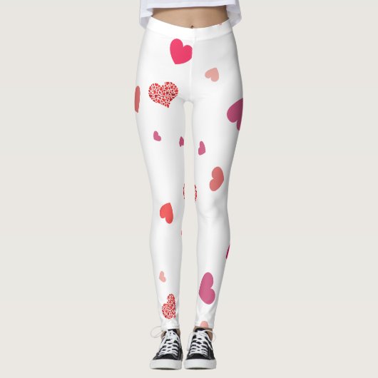 Harten - liefde leggings (Voorkant)