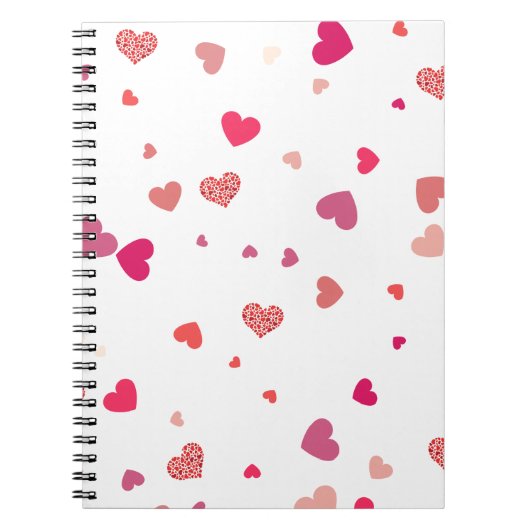 Harten - liefde notitieboek (Voorkant)