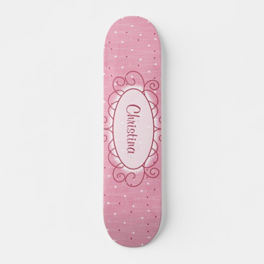 Harten & Liefde Oude School Skateboard (Voorkant)