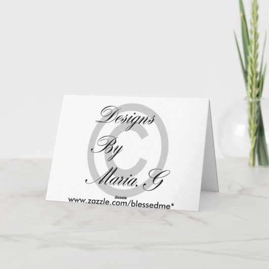 Harten Liefde Thema Kaart (Achterkant)