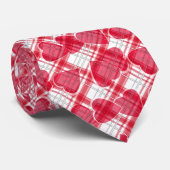 Harten liefde Valentijnsdag patroon textuur gestri Stropdas (Opgerold)