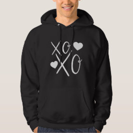 Harten Liefde Xoxo witte harten Valentijnsdag Hoodie