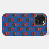 Harten Liefdesdrank iPhone Hoesje (Achterkant horizontaal)