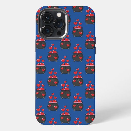 Harten Liefdesdrank iPhone Hoesje (Achterkant)