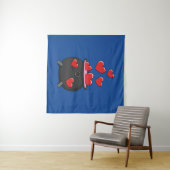 Harten Liefdesdrank Wandkleed (In Situ (horizontaal))