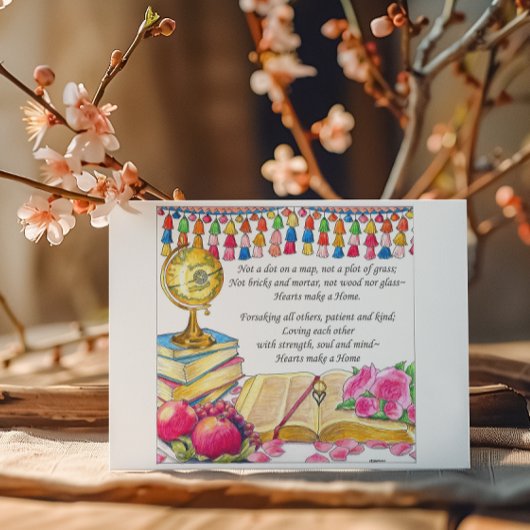 Harten Maak een Inspirerend Briefkaart thuis