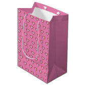 Harten Medium Cadeauzakje (Voorkant Gekanteld)