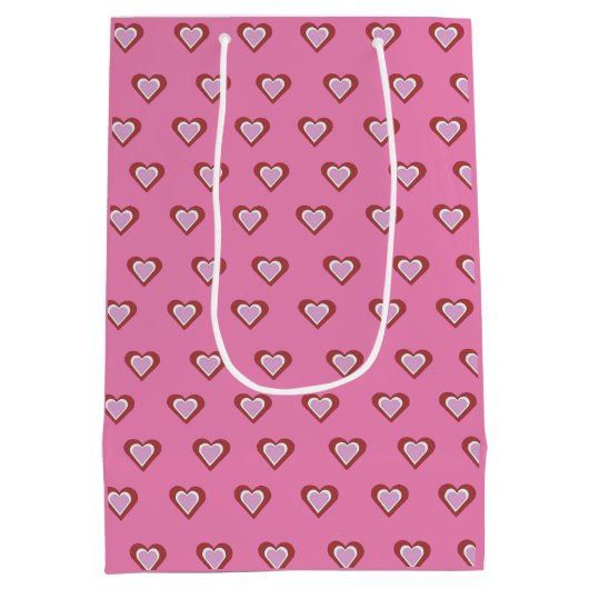 Harten Medium Cadeauzakje (Achterkant)
