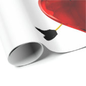 Harten met Chrome-Pijlen die Document verpakken Cadeaupapier (Rol Hoek)