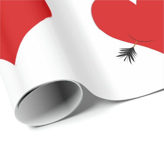 Harten met pijlen inpakpapier (Rol Hoek)