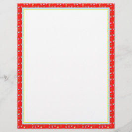 Harten met rood briefhoofd