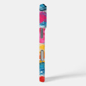 Harten met schetssporen en druppels Case-Mate iPhone case (Achterkant / Rechts)