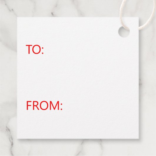 Harten met Uw Gezegden Valentijnsdag Gift Label (Achterkant)