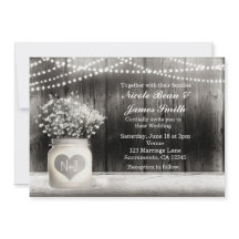 Harten Metselwerkpot & Baby's Breath Landelijke Ui