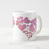 Harten * Mok liefdeskoffie - Harten - Persoonlijk (Voorkant rechts)