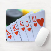 harten muismat (Met muis)