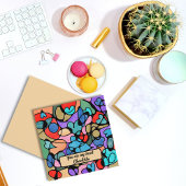 HARTEN NEUROGRAFISCHE DIGITALE WATERVERF KAART