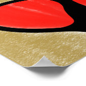 HARTEN NEUROGRAFISCHE DIGITALE WATERVERF POSTER (Hoek)