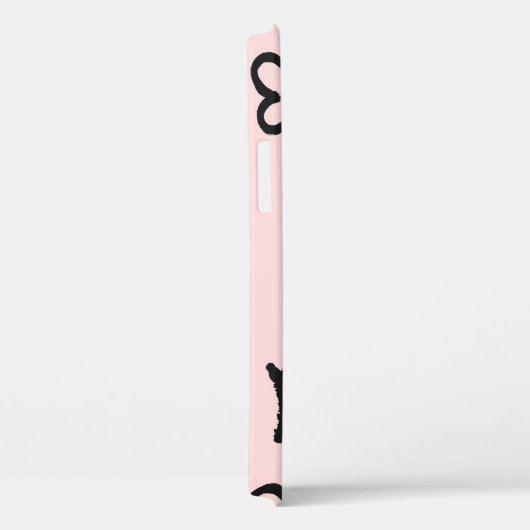 Harten & Ogen: Grunge  schets Case-Mate iPhone Case (Achterkant / Rechts)