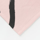 Harten & Ogen: Grunge schets Fleece Deken (Hoek)