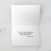 Harten omarmen feestdagen kaart (Binnen)