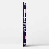 Harten, OMG-tekst, schattig patroon Case-Mate iPhone Case (Achterkant / Links)