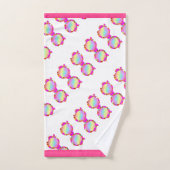 HARTEN omlijst Bad Handdoek (Handdoek)